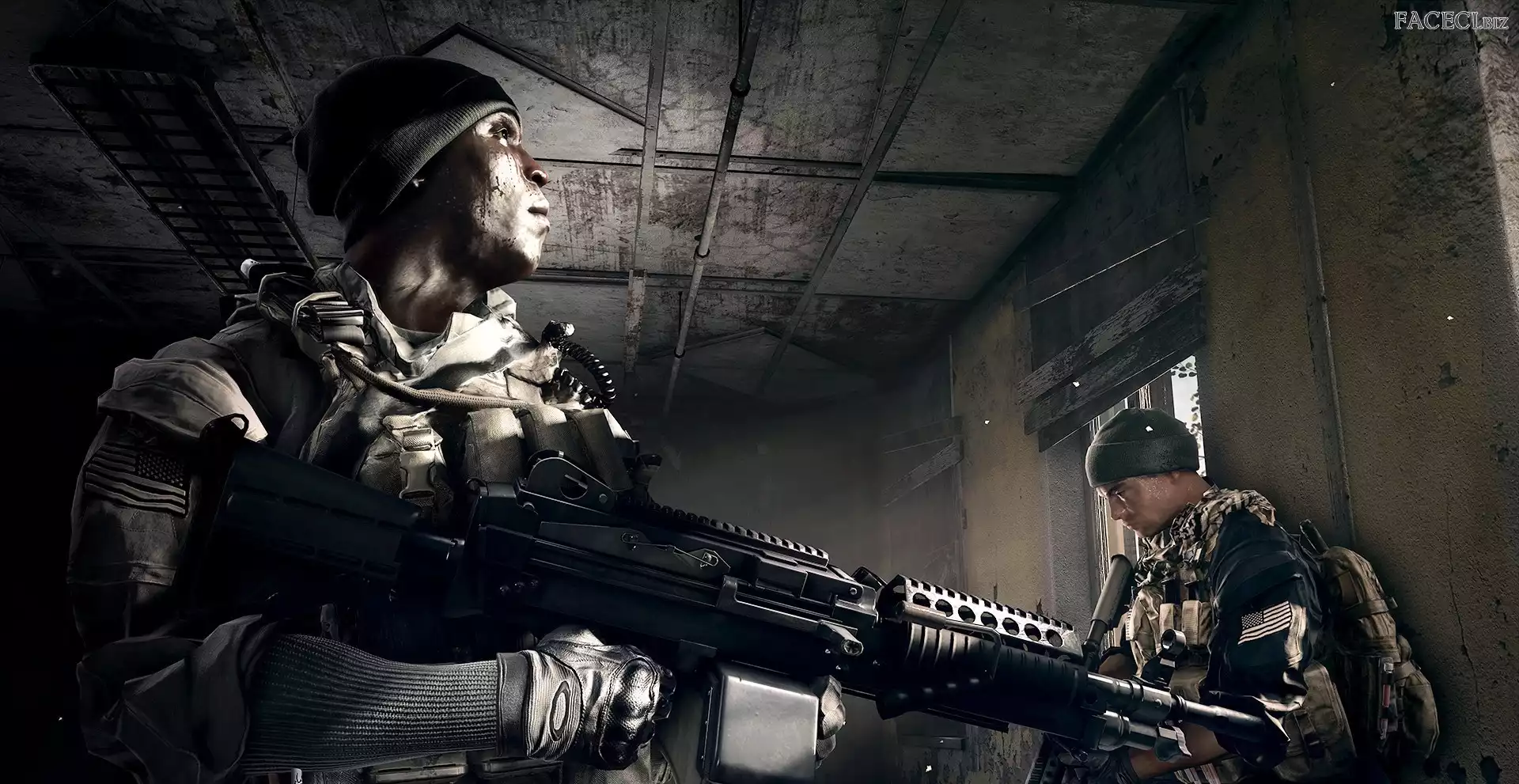 Budynek, Battlefield 4, Żołnierze